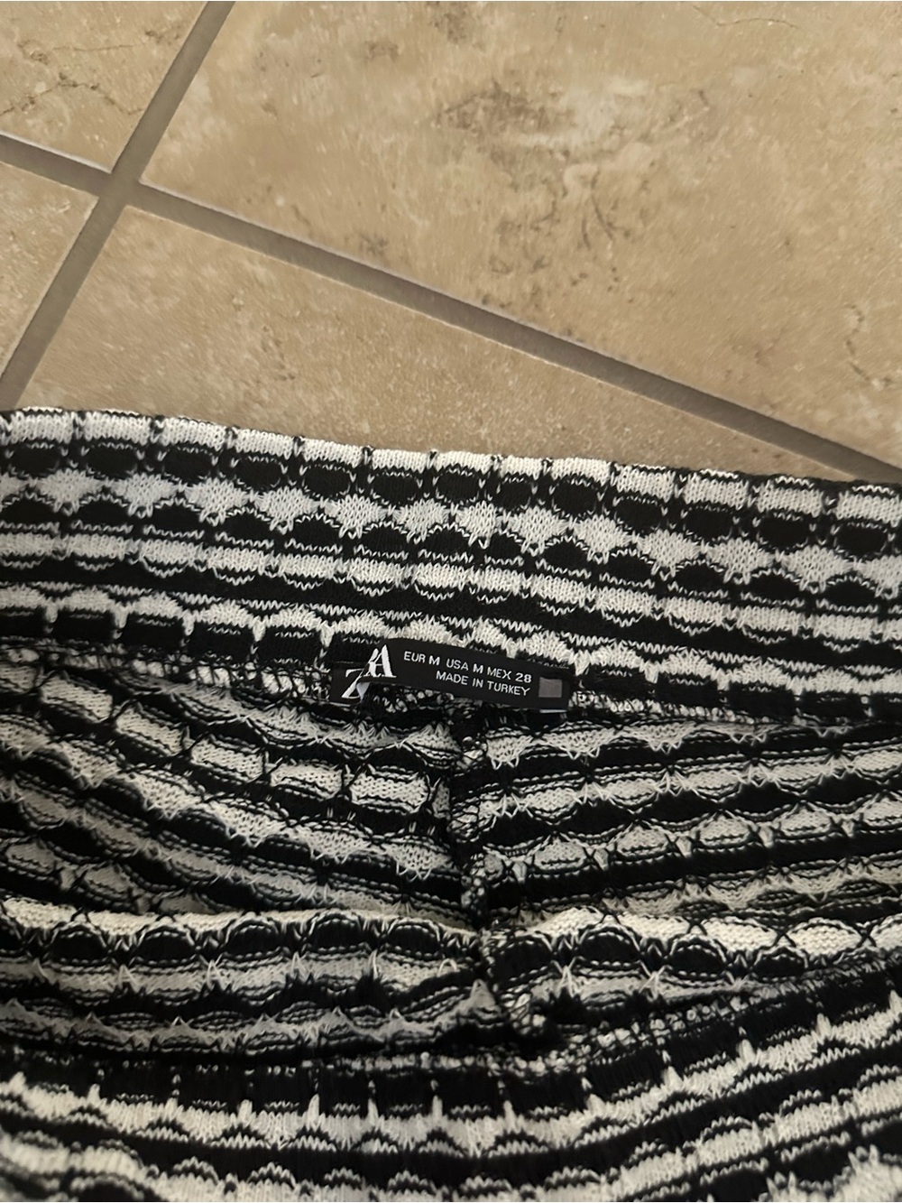 ZARA KNIT PANTS - Picture 3 of 3